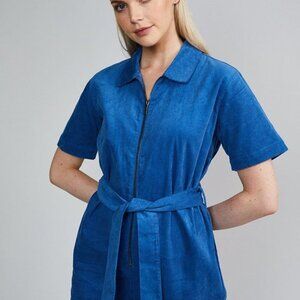 NATIVE YOUTH Denim Courdroy Jumpsuit - Size XS